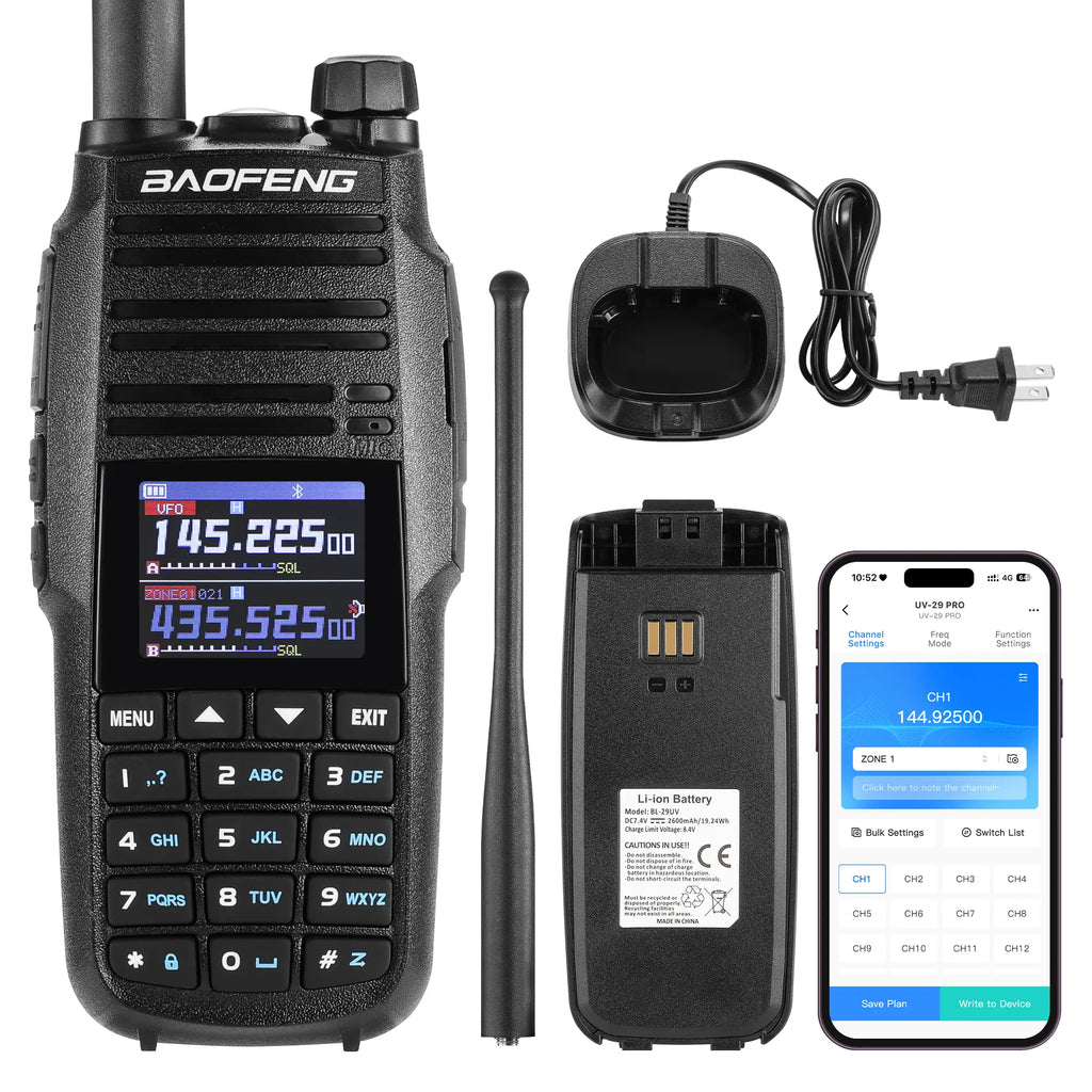 UV-29 Pro 10W UHF/VHF Two-Way Radio