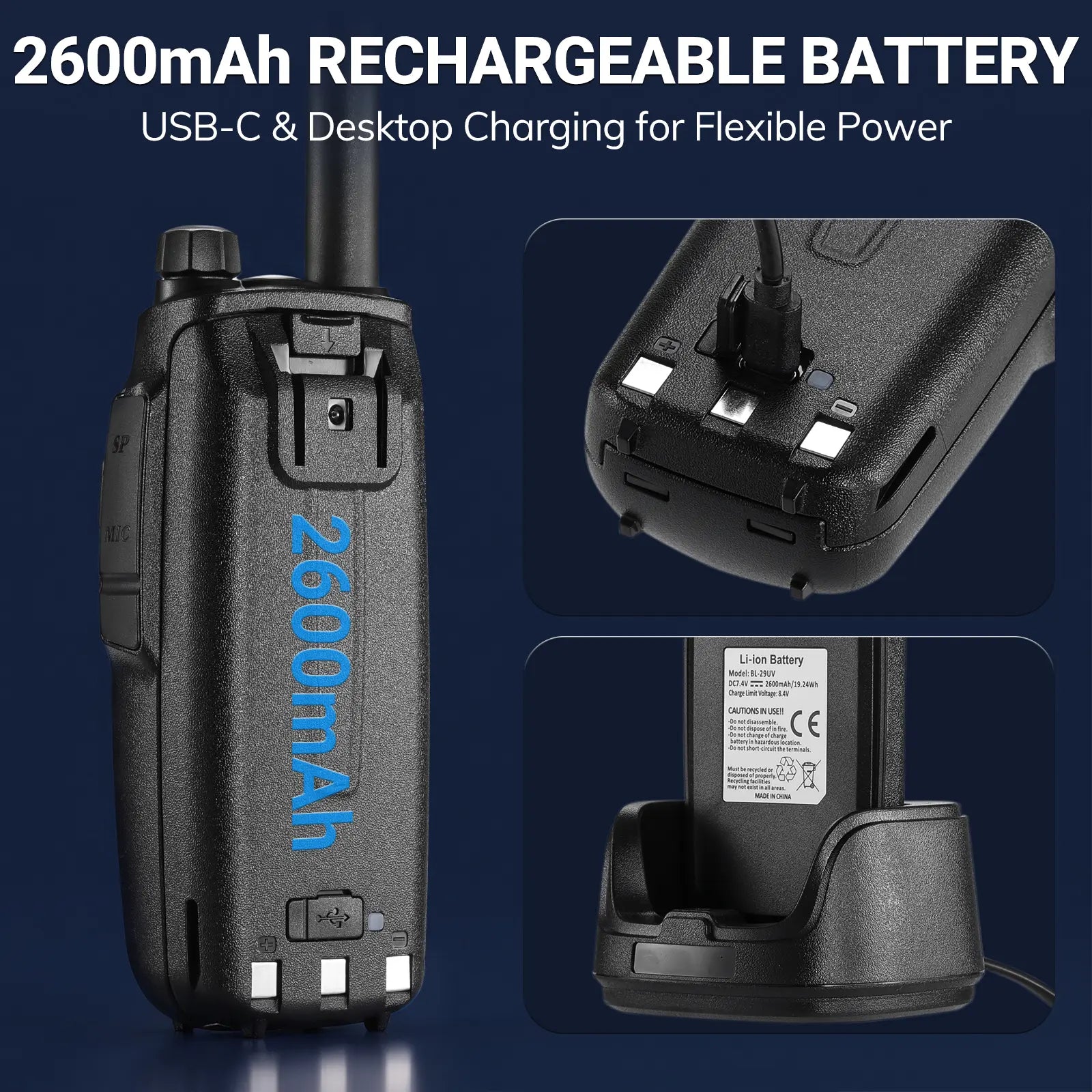 UV-29 Pro 10W UHF/VHF Two-Way Radio