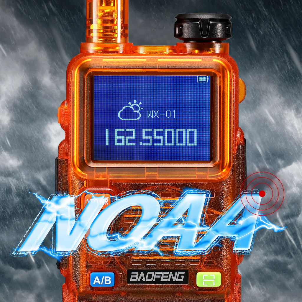 UV-5RM Plus 10W Ham Radio in Orange