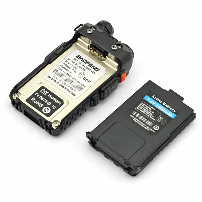 UV-5R Ham Radio [5 Pack + Cable]