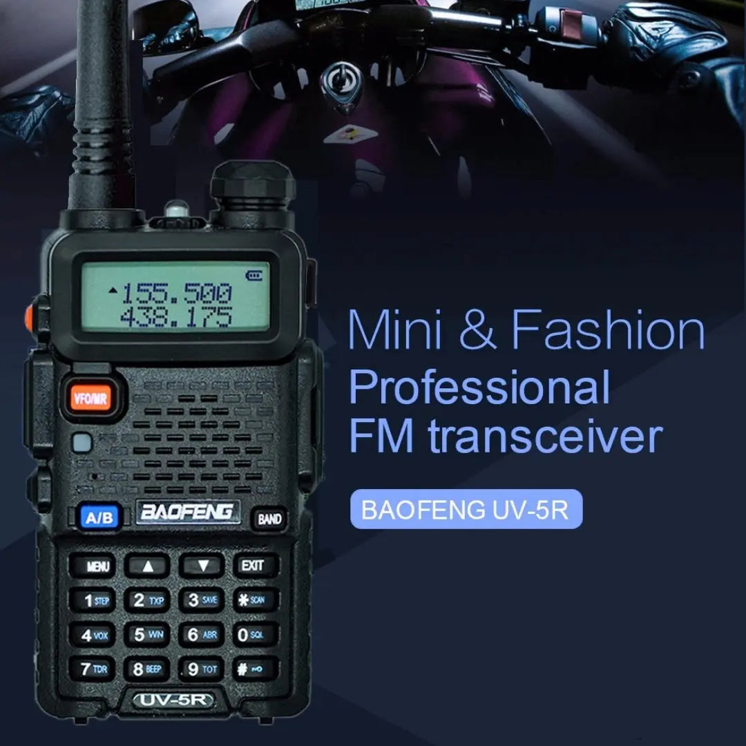 UV-5R Ham Radio [5 Pack + Cable]