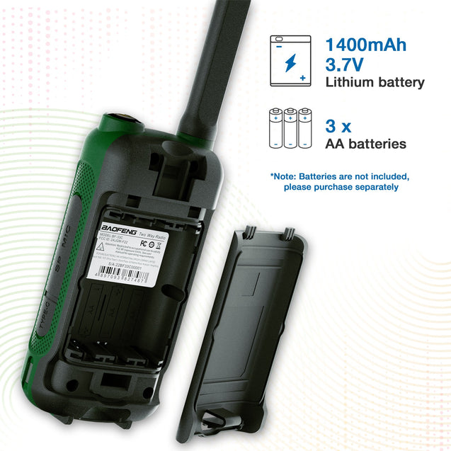 BF-33C Rechargeable FRS Radio Baofeng