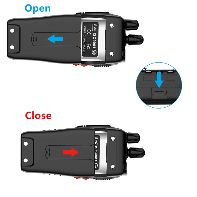 BF-888S [2 Pack] 5W UHF Radio Baofeng