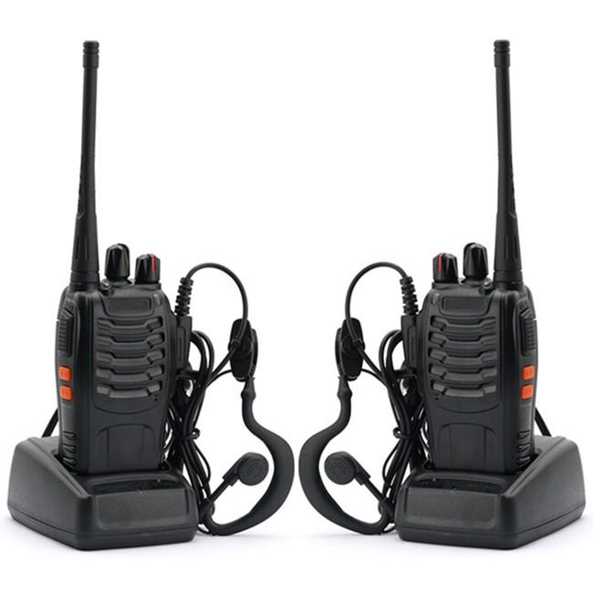 BAOFENG BF-88A Walkie Talkies 6 Way Charger Bulk FRS Radio License-Free  Long Range 16 Channels Two Way Radio Pack of 6