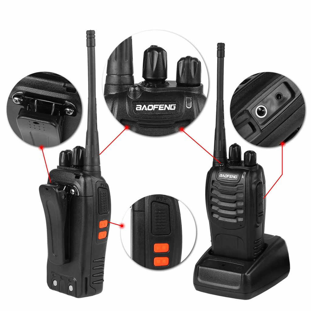 Baofeng Radio Speaker Mic Microphone Two Way Radio Walkie Talkie UV-5R  BF888S For Baofeng For UV-5R BF888S Radio Speaker Mic Microphone  Accessories Baofeng Two Way Radio Walkie Talkie 