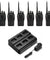 BF-888S [6 Packs + Six-way Charger + Programming Cable] Baofeng