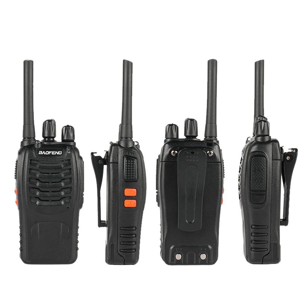 2pcs Mic Auricular Auricular Walkie Talkie Para Baofeng Radi