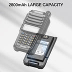Battery 2800mAh for UV-9R Series with USB-C Port Baofeng