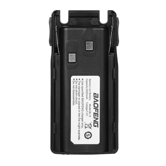 Baofeng 7.4V 2000MAH Li-ion Battery for UV-82/ UV-82L/ UV82HP Baofeng