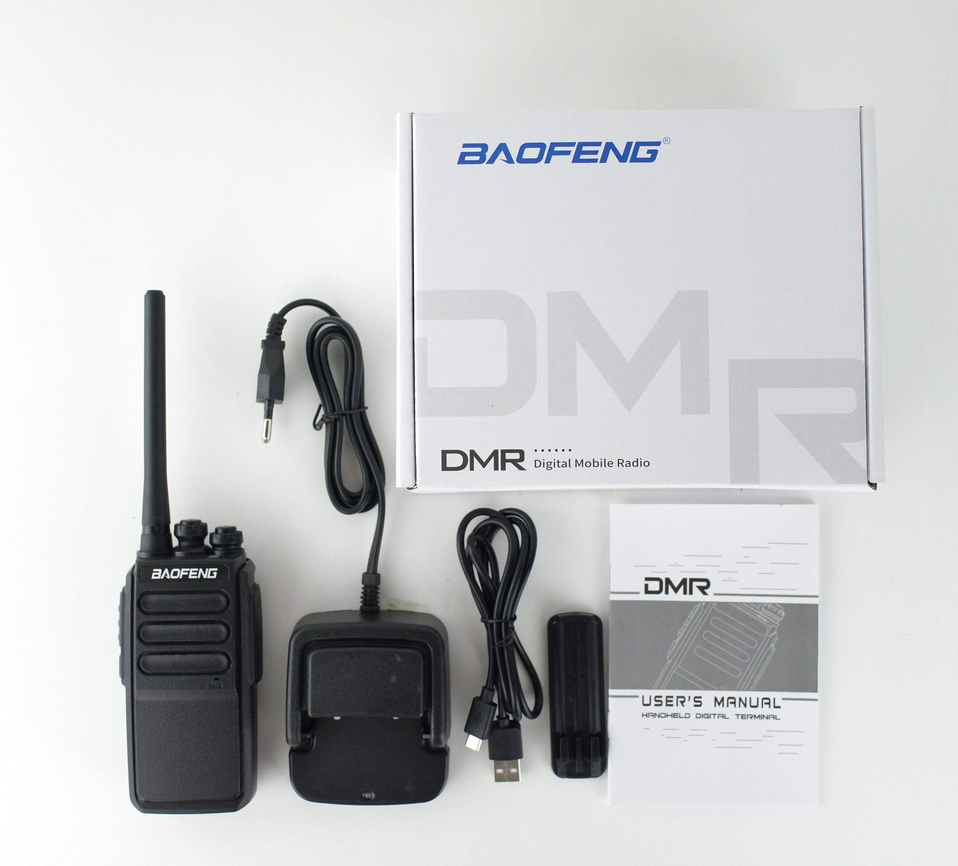 Baofeng DM-V1 package content