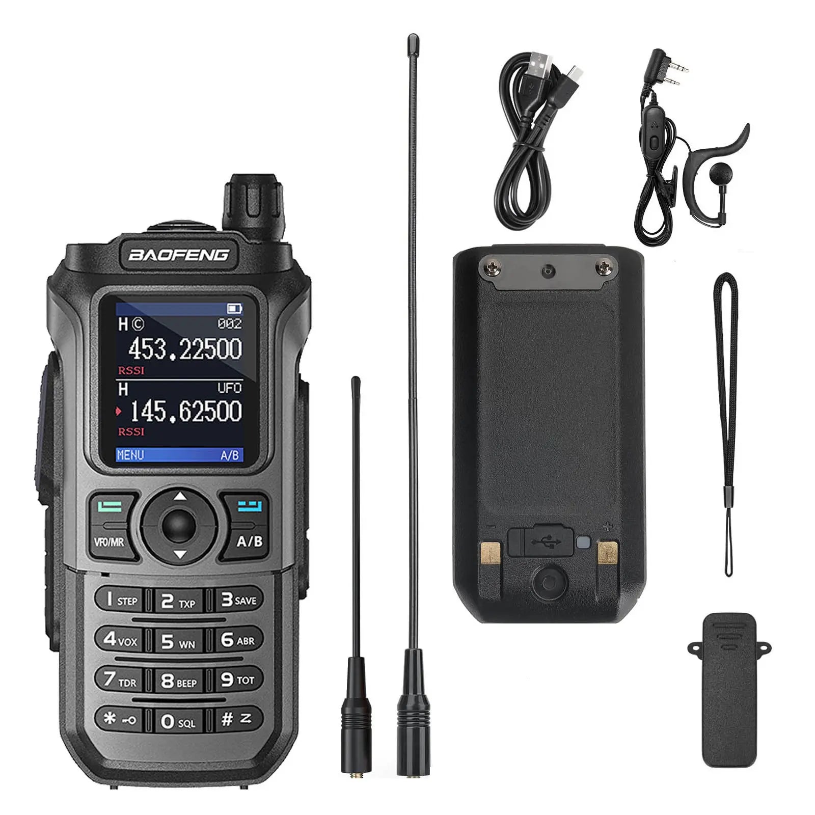 UV-21R 6W Tri-Band Radio [Long Antenna Set]