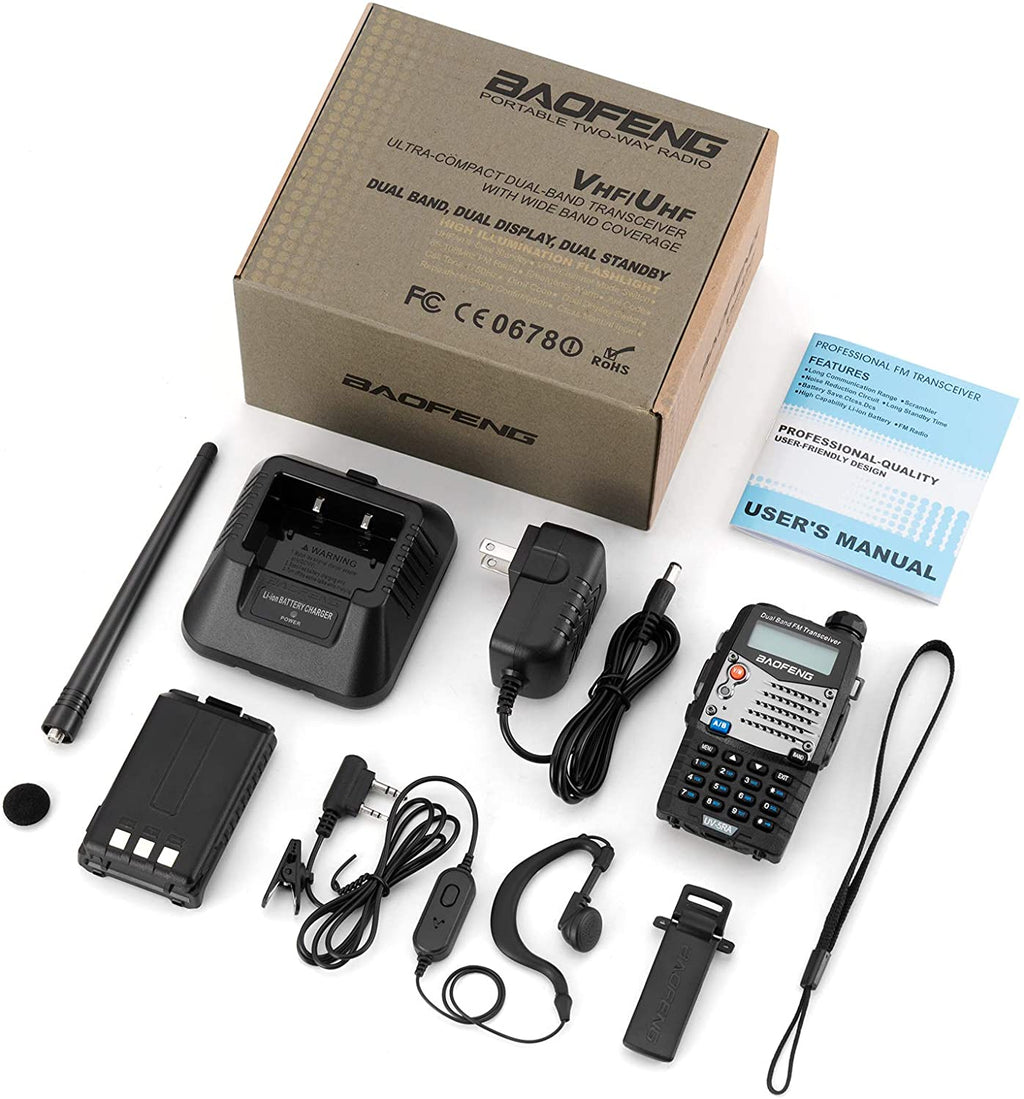 Baofeng UV-5RA package content 
