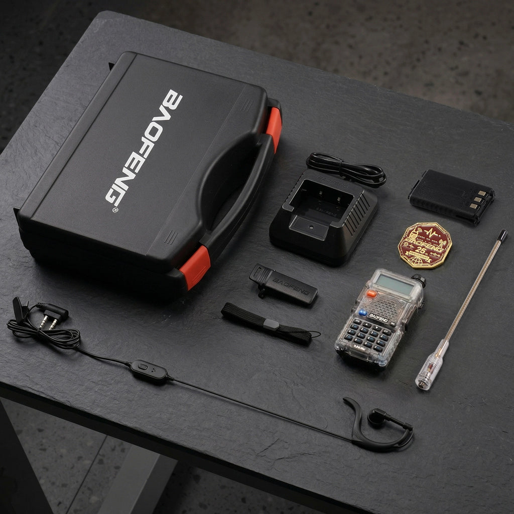 UV-5R Dual Band Ham Radio 25th Anniversary Edition