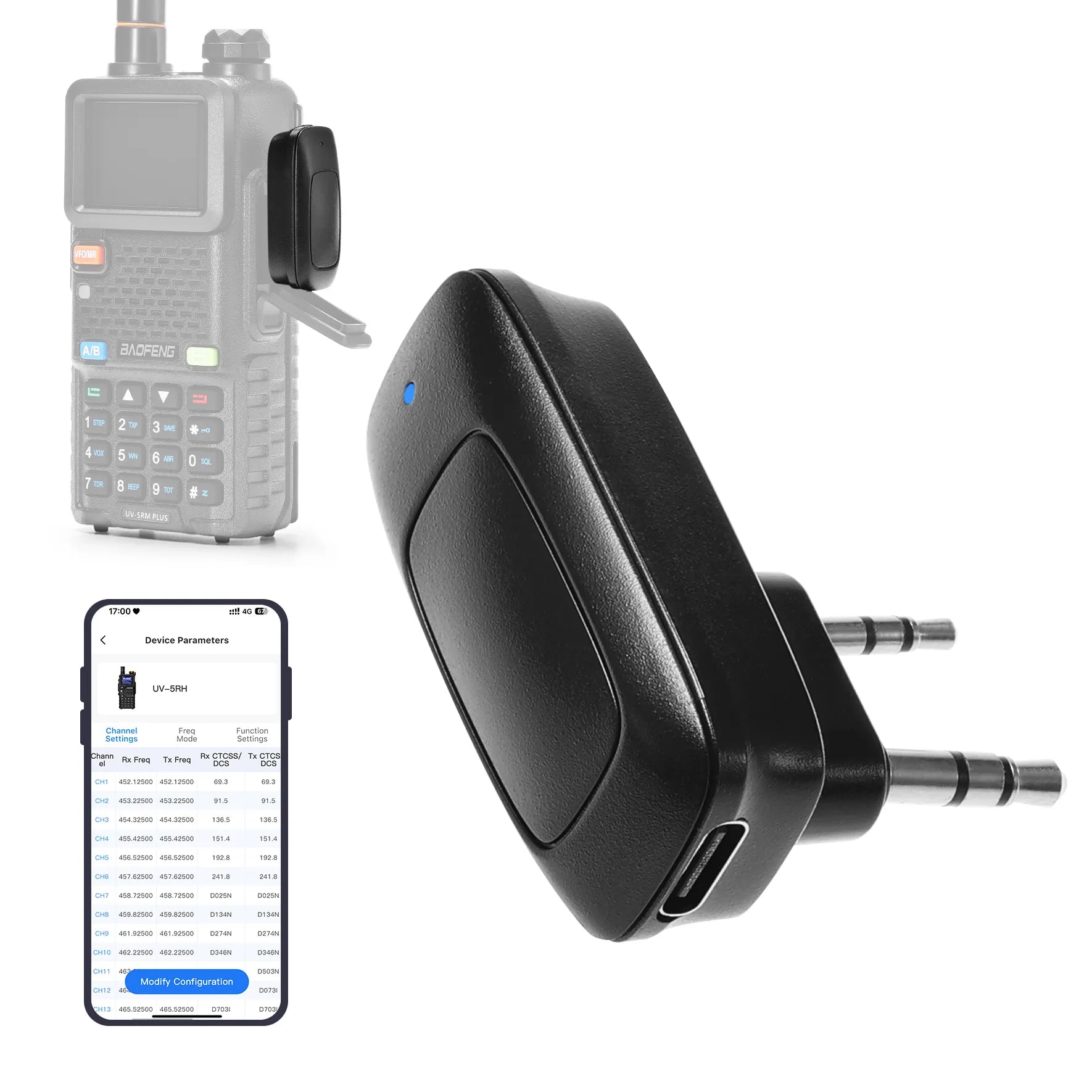 BT-A1D Wireless Programming Adapter – Baofeng