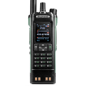 Baofeng DM-32UV 10W Multi-Band DMR Radio on a white background