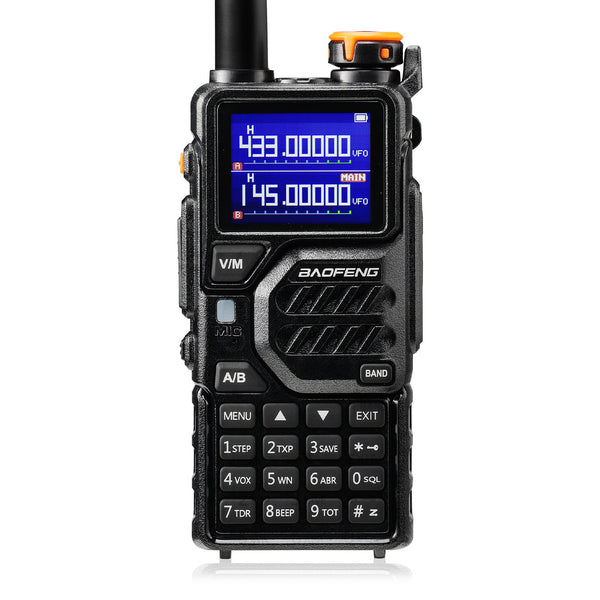 BAOFENG UV-5RM Plus 10W Radio Amateur, VHF double bande, longue portée, avec étui souple, câble de programmation, batterie 2 500 mAh, port USB-C, compatible Chirp, 2 PACK BAOFENG UV-5RM Plus 10W Radio Amateur, VHF double bande, longue portée, avec étui souple, câble de programmation, batterie 2 500 mAh, port USB-C, compatible Chirp, 2 PACK