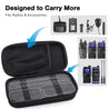 PB5 Walkie Talkie Carrying Case for radios and accessories with text 'Designed to Carry More' and images of radios and equipment.