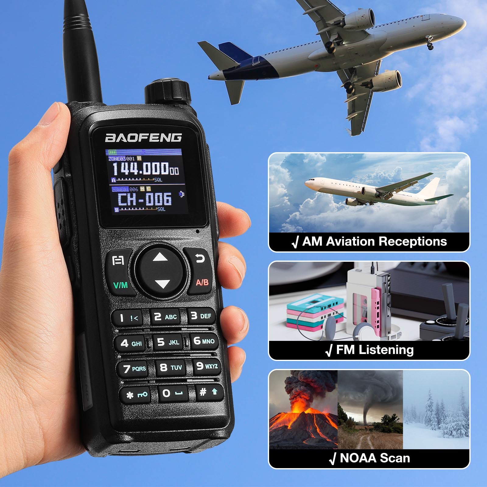 UV-28 Plus aviation reception