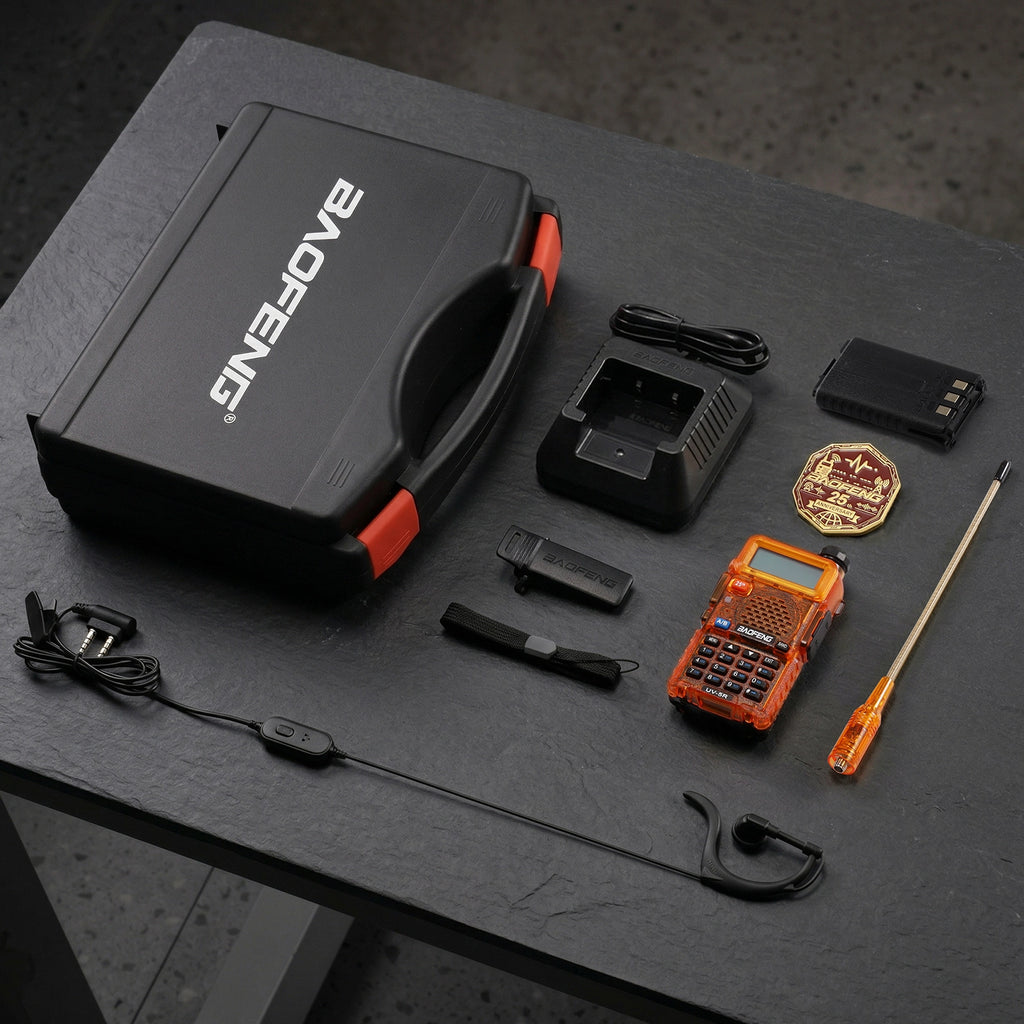 UV-5R Dual Band Ham Radio 25th Anniversary Edition