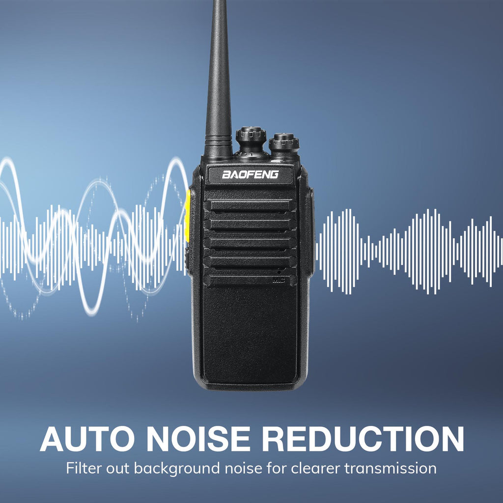 Baofeng V1D radio auto noise reduction