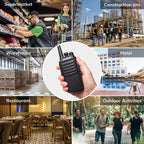 Baofeng V1D radio multiple usage places