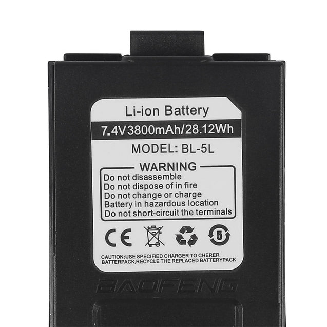 Battery 3800mAh for Baofeng GT-3 & GT-3TP Baofeng