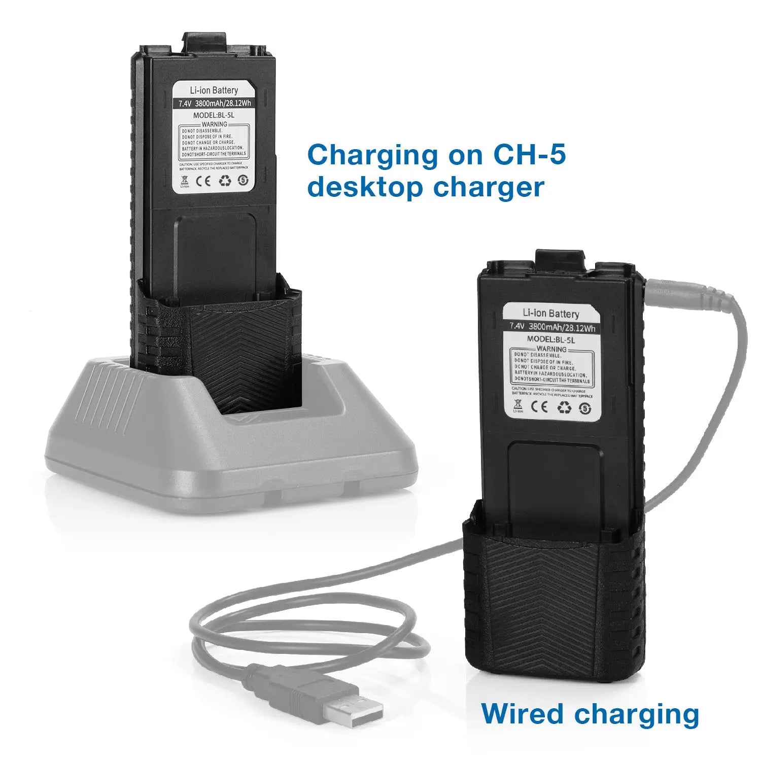 Support wired Charing