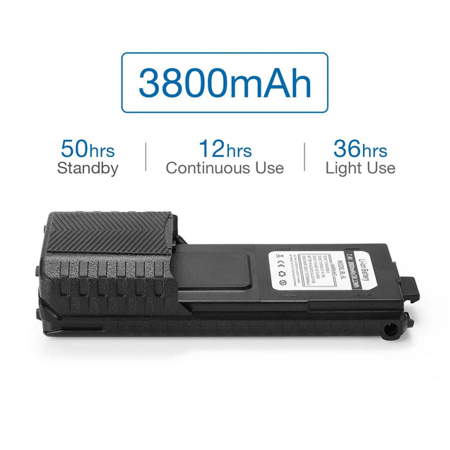 Battery 3800mAh for UV-5R Series / BF-F8HP Baofeng