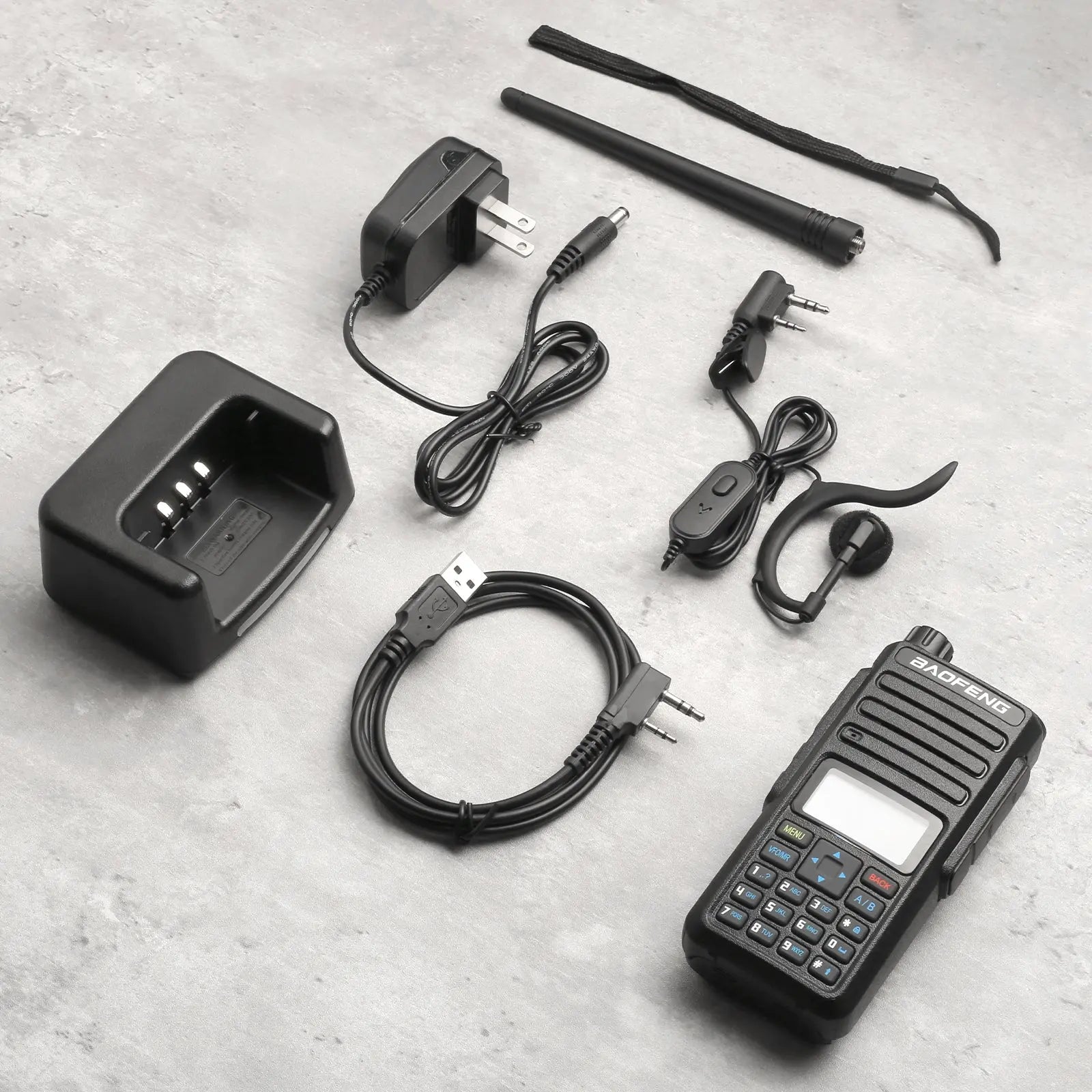 DR-1801UV package content