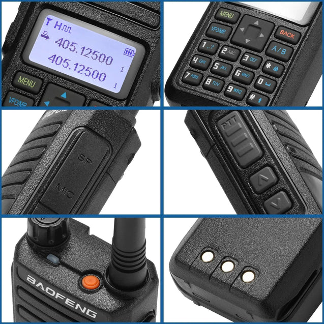 DR-1801UV 5W/1W Dual Band DMR Baofeng