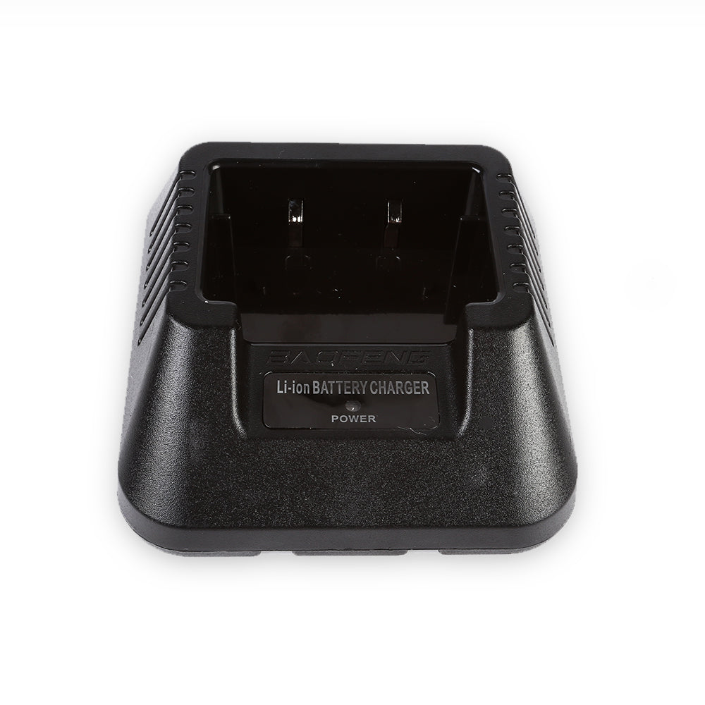 Front view of the Desktop Charger for Baofeng DM-5R/UV-5R/5RA/UV5R Plus Baofeng