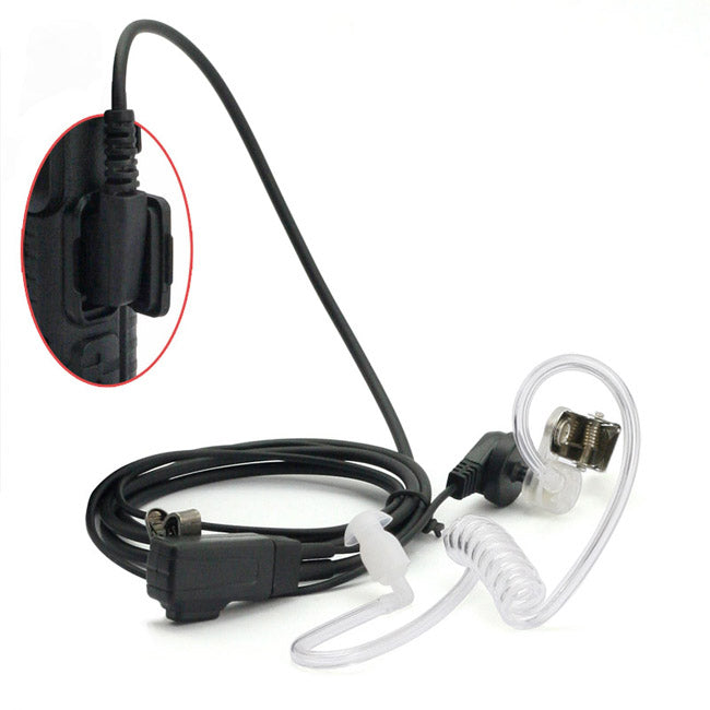 FBI Style Earpiece Headset  K PLUG details 