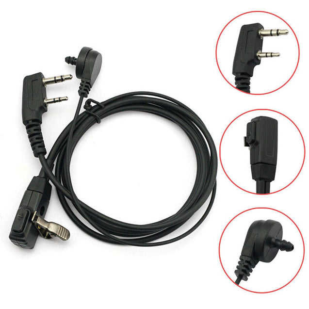 FBI Style Earpiece Headset for Baofeng, K PLUG Baofeng