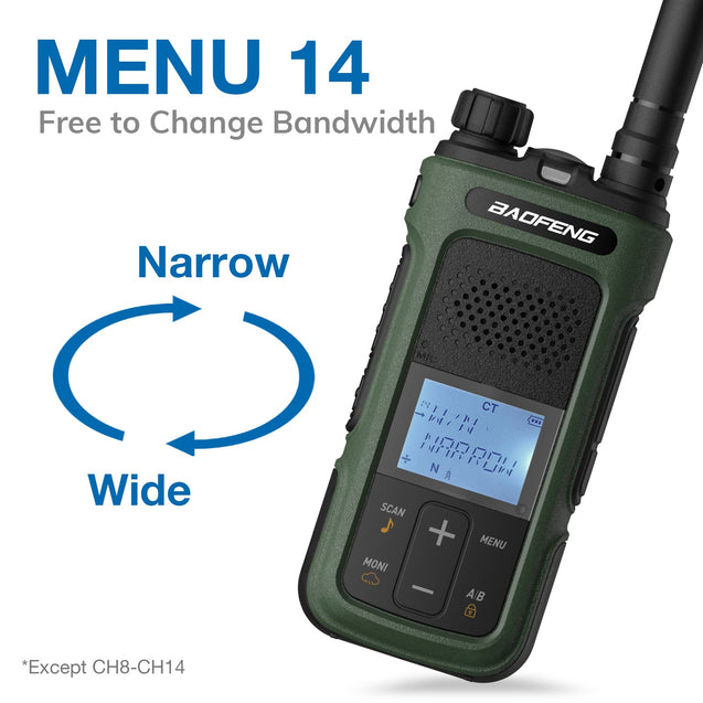 G11S 3W GMRS Radio Baofeng