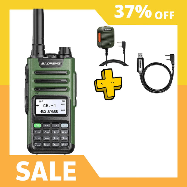 GM-15 PRO 5W GMRS Radio [Long Antenna Set]