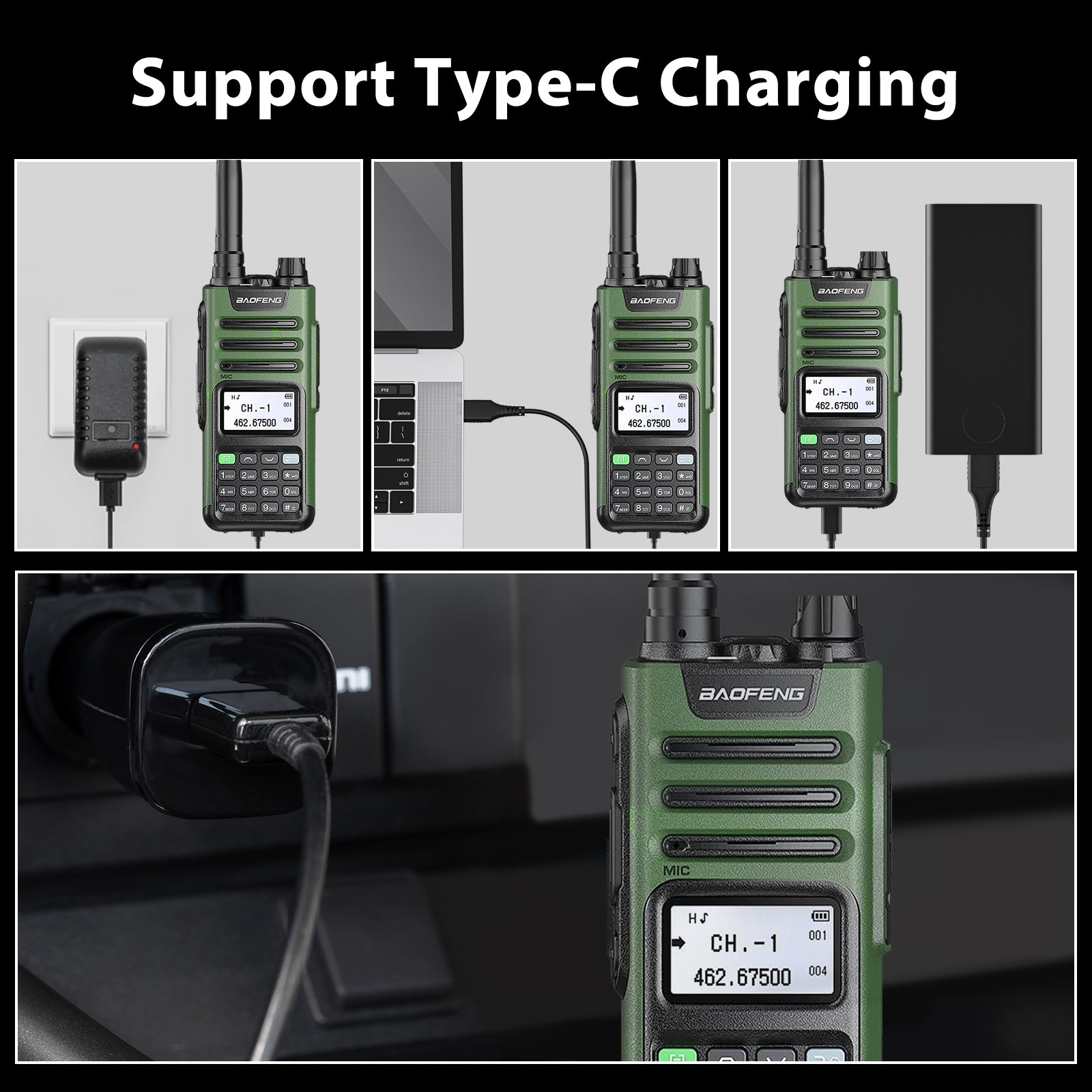 GM-15_Pro Support Type-C Charging