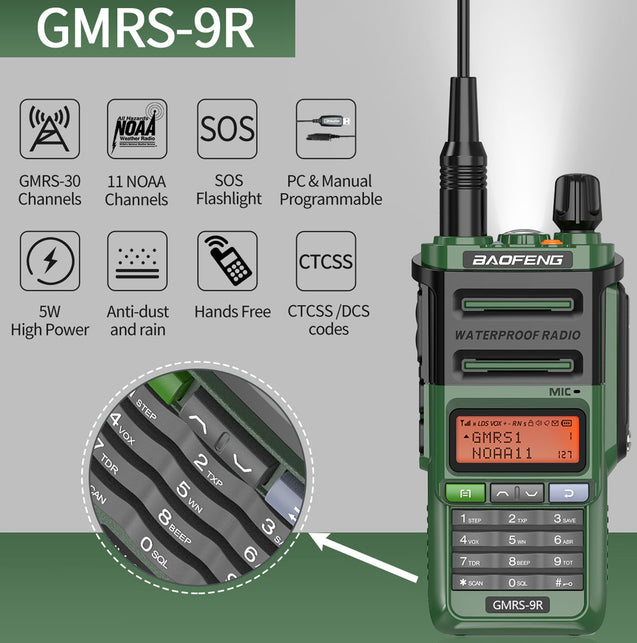 GMRS-9R Baofeng