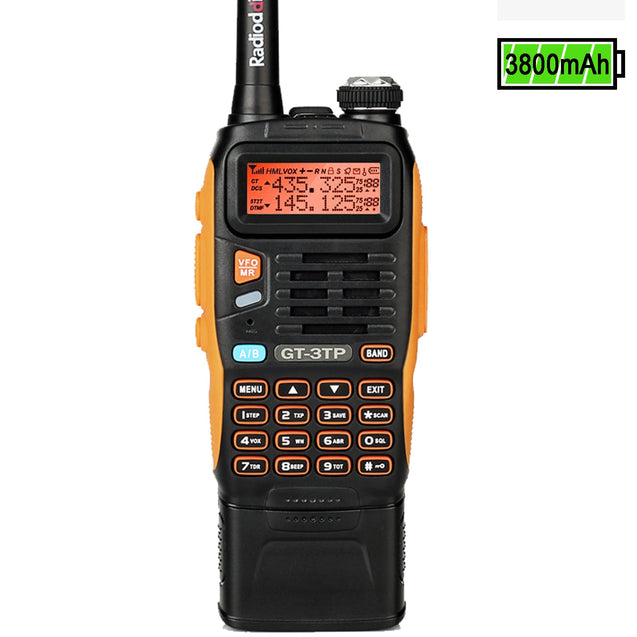 GT-3TP Mark III 3800mAh 8W/4W/1W Dual Band Radio Baofeng