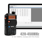 GT-5R supports programming via Chirp