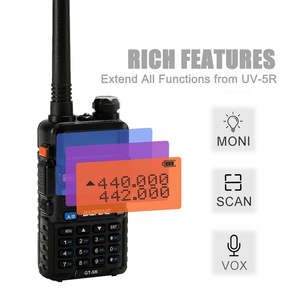 GT-5R extend all functions from UV-5R