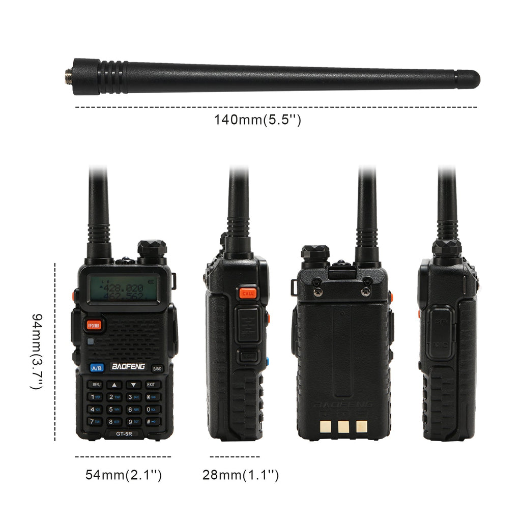 GT-5R & antenna size
