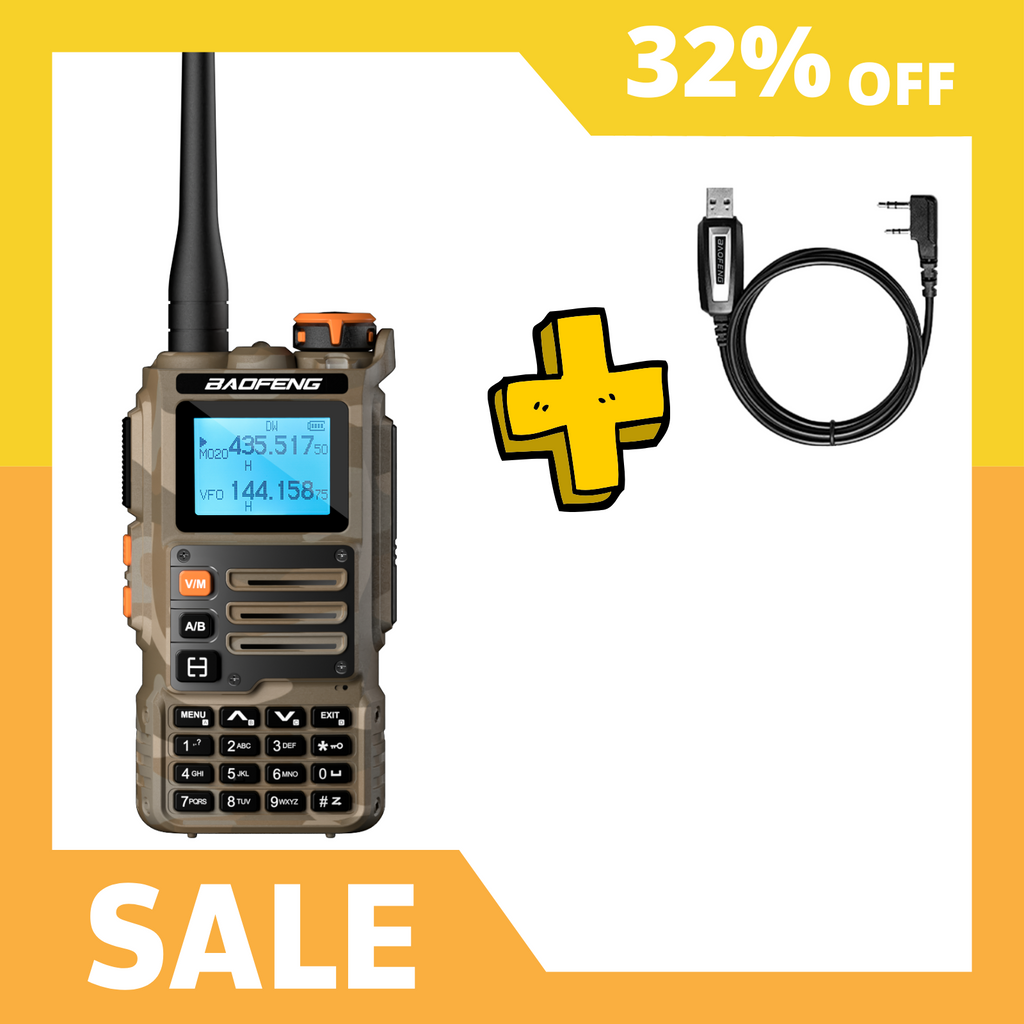 K63 6W Tri-band 1.25M Radio