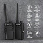 MP31 GMRS Radio total functions banner