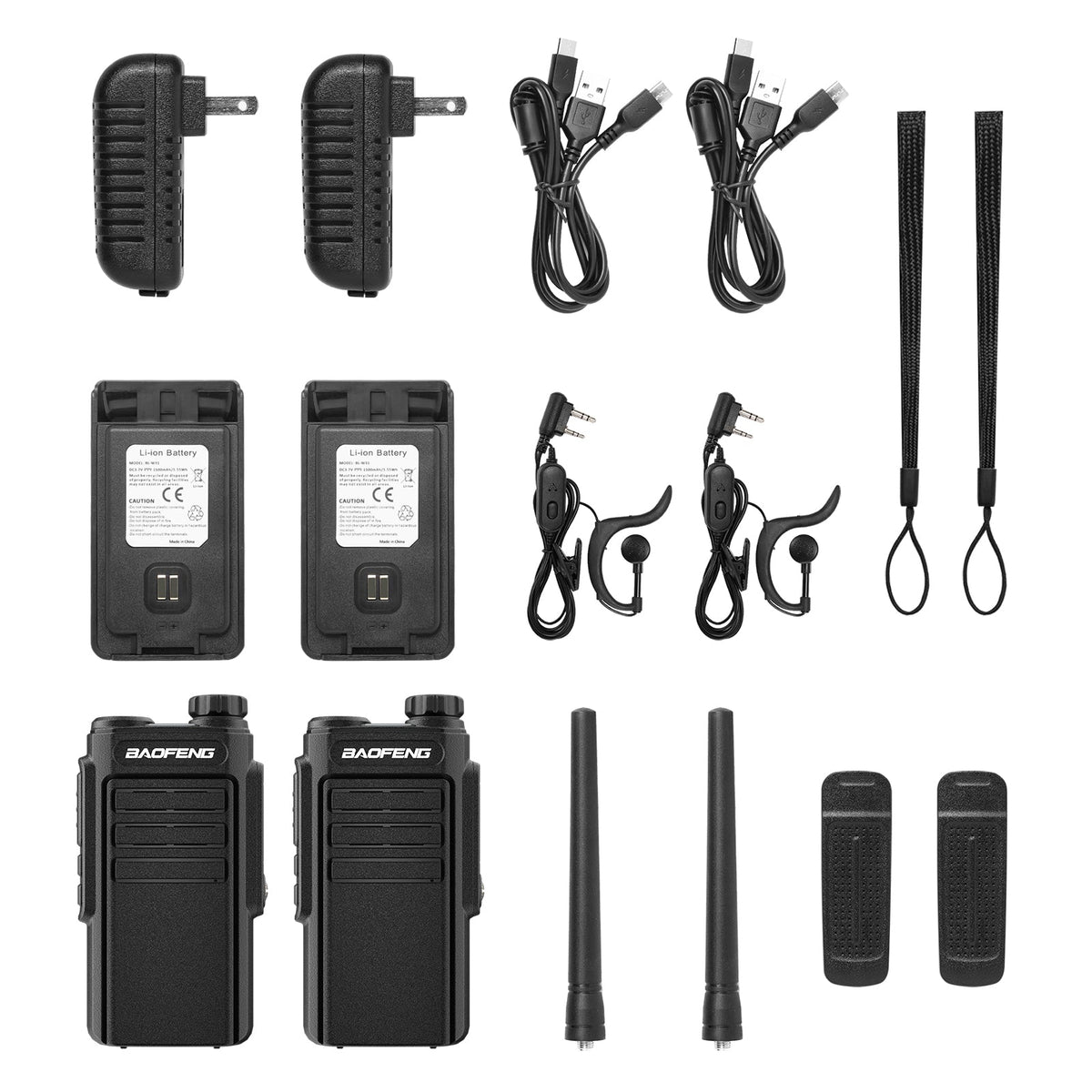 MP31 GMRS Radio 2 Pack – Baofeng