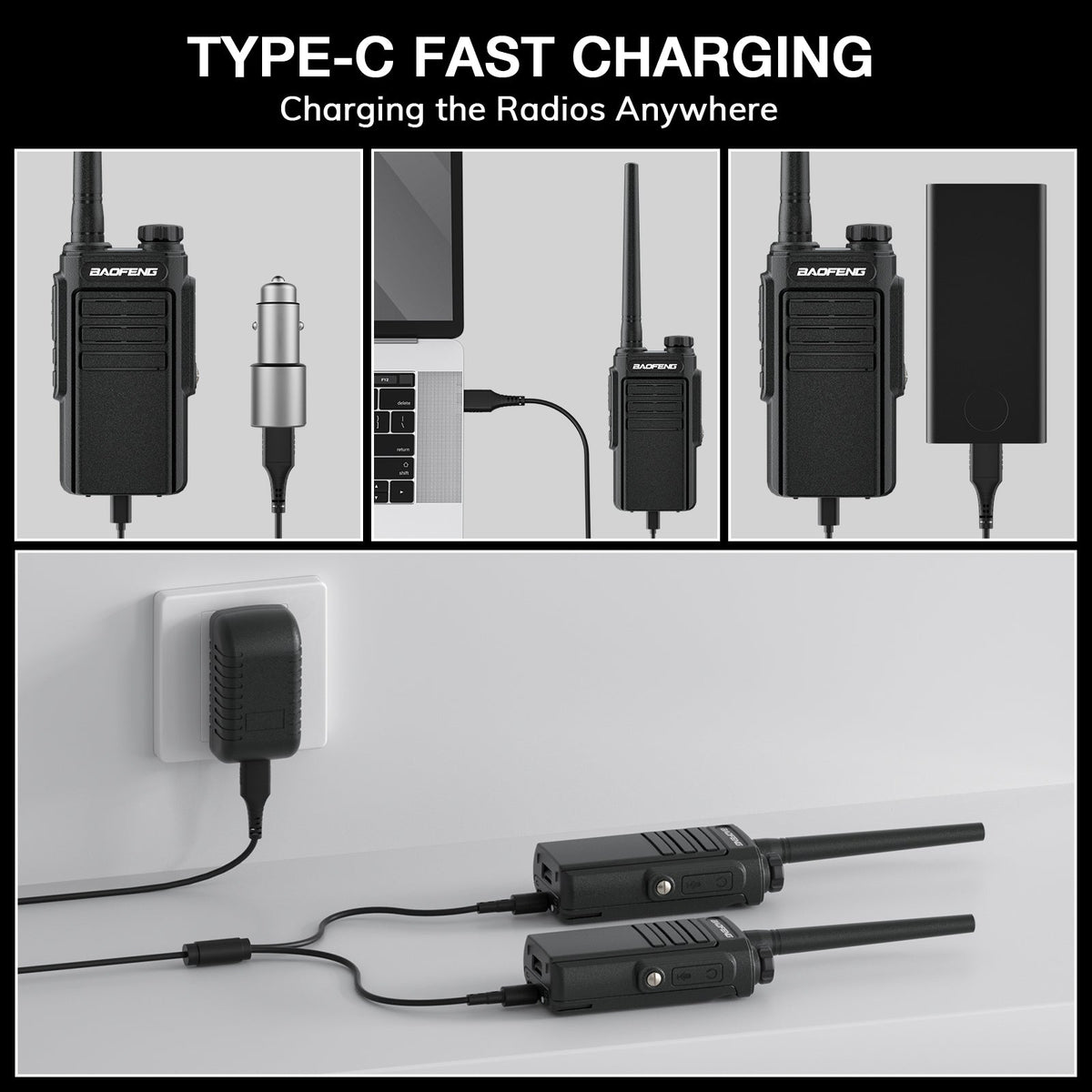 MP31 GMRS Radio 2 Pack – Baofeng