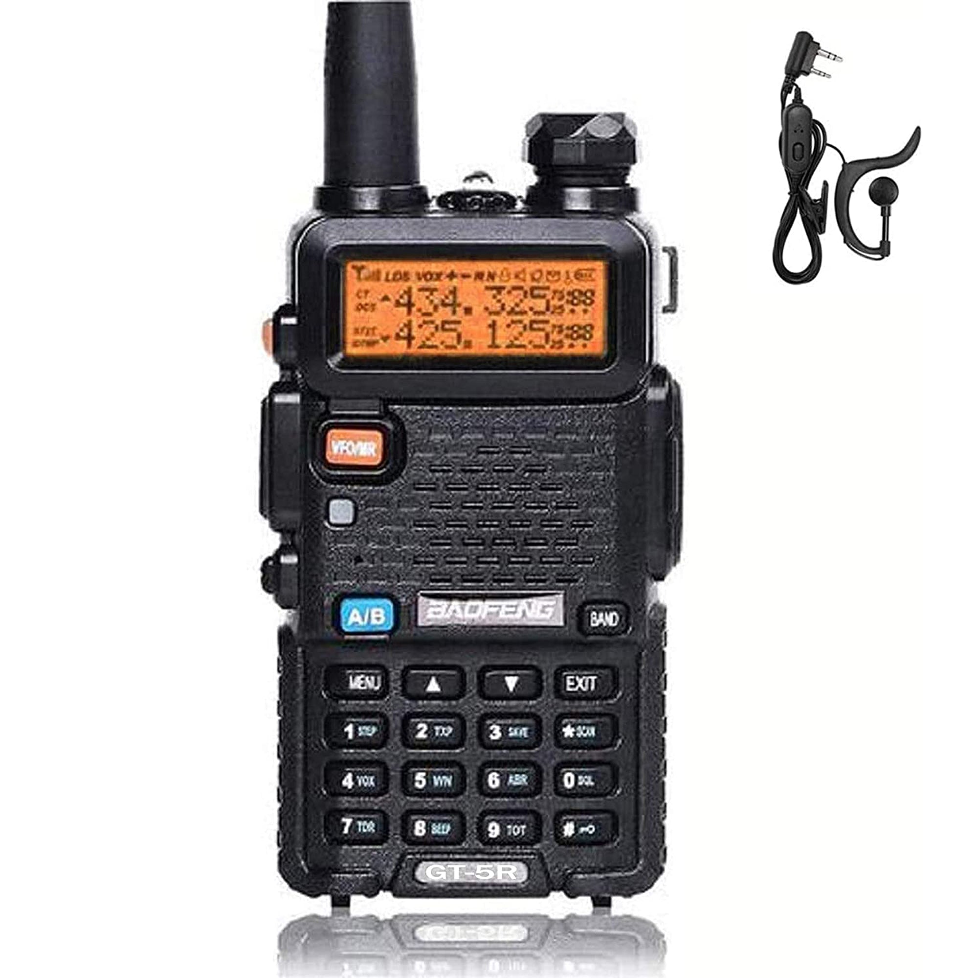 BaoFeng Helm Kit 2 PIN Full Face Motorfiets Headset Oortje met Microfoon Oortelefoon, Compatibel met BaoFeng UV-5R UV5RTP DM-5R GT-3TP GT-5TP BF-888S UV-82HP TYT UV8000E Twee Manier Radio Walkie BaoFeng Helm Kit 2 PIN Full Face Motorfiets Headset Oortje met Microfoon Oortelefoon, Compatibel met BaoFeng UV-5R UV5RTP DM-5R GT-3TP GT-5TP BF-888S UV-82HP TYT UV8000E Twee Manier Radio Walkie