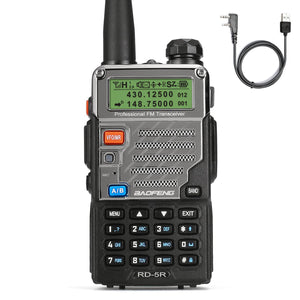 RD-5R 5W Dual Band DMR with programming cable