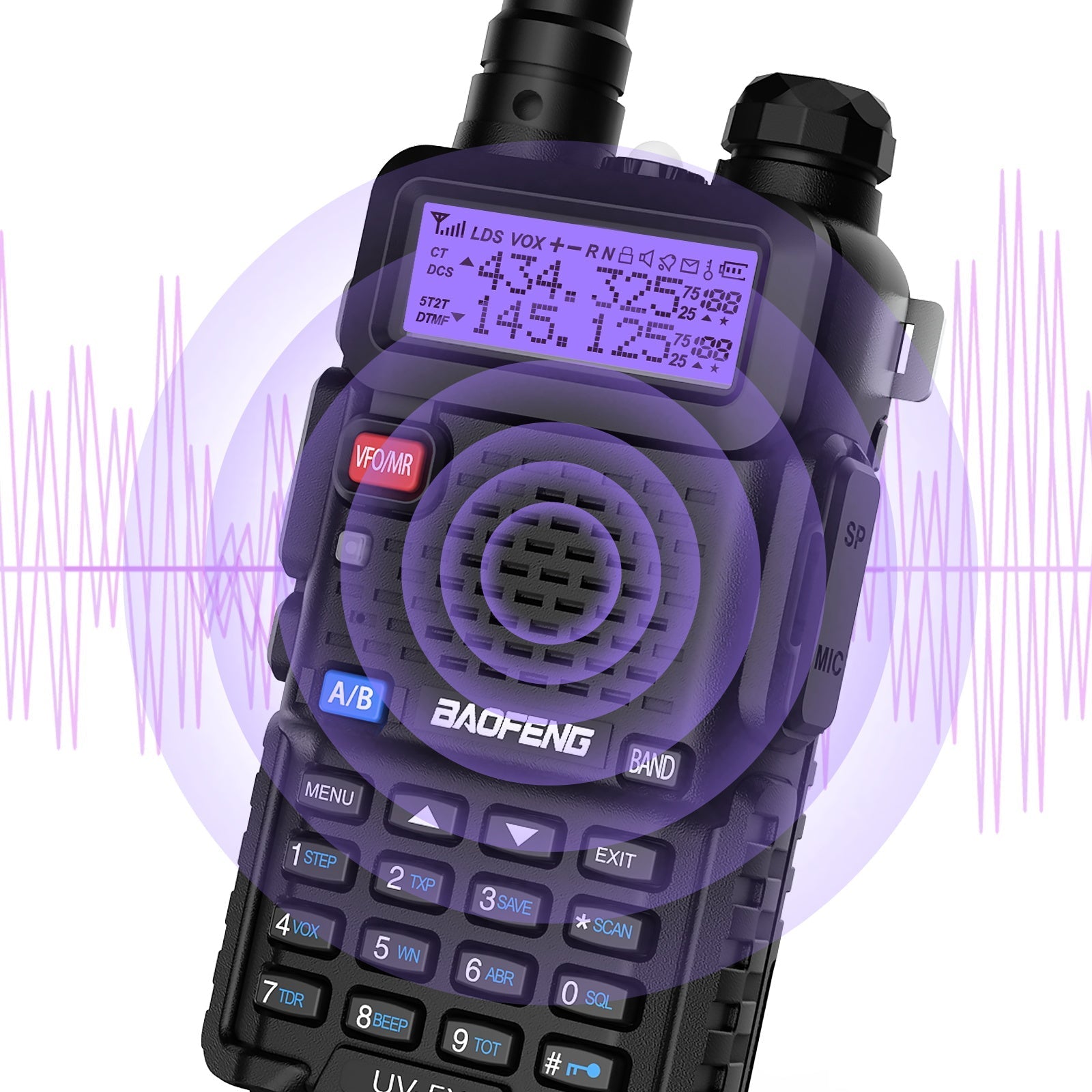 UV-5G (UV-5X) with built-in speaker