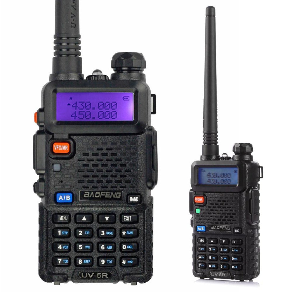 Two views of the UV-5R 