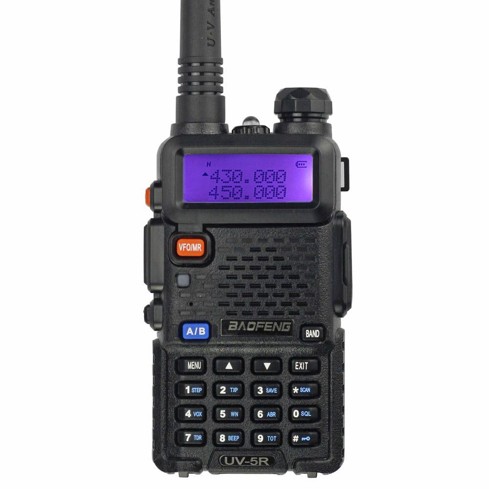 Front view of the UV-5R 5W Dual Band Radio Baofeng